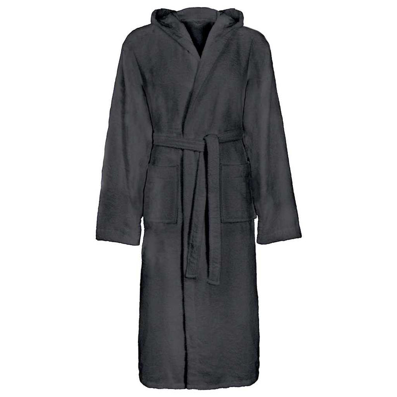 Afbeelding laden in galerijviewer, Vidaxl badjas kinn antraciet xxl katoen
