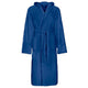 Vidaxl badjas kinn blauw xxl katoen