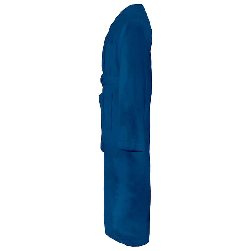 Afbeelding laden in galerijviewer, Vidaxl badjas kinn blauw xxl katoen
