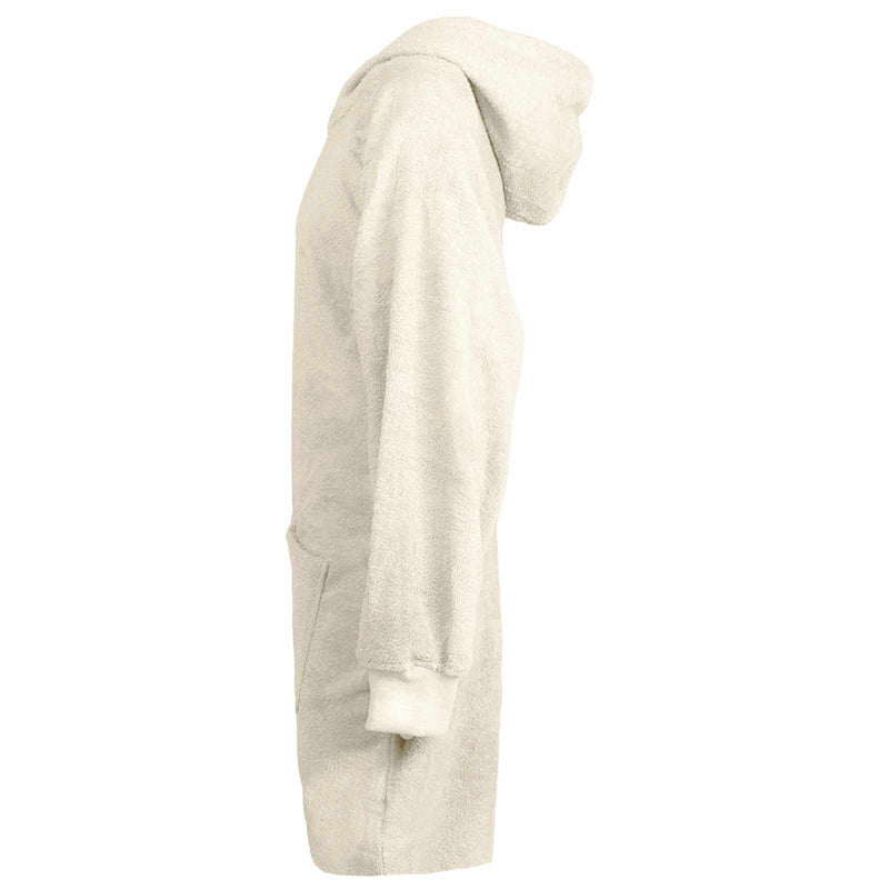 Afbeelding laden in galerijviewer, Vidaxl deken hoodie kinn crème l katoen
