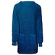 Vidaxl deken hoodie kinn marineblauw l katoen