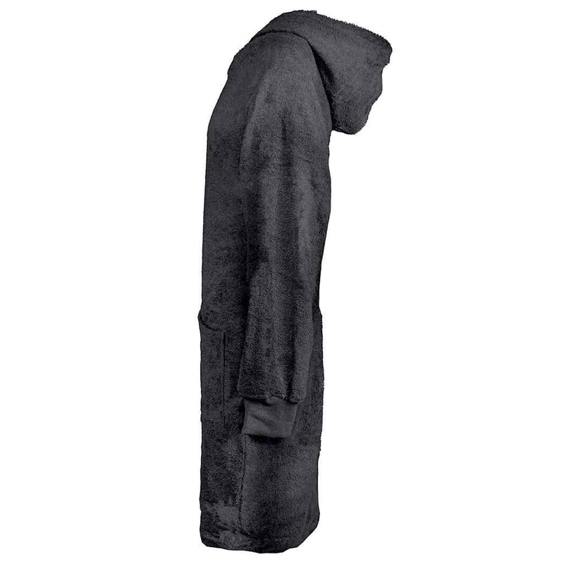 Afbeelding laden in galerijviewer, Vidaxl deken hoodie kinn antraciet l katoen
