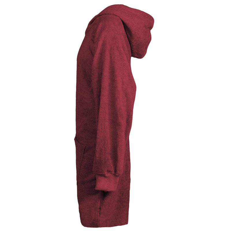 Afbeelding laden in galerijviewer, Vidaxl deken hoodie kinn rood l katoen
