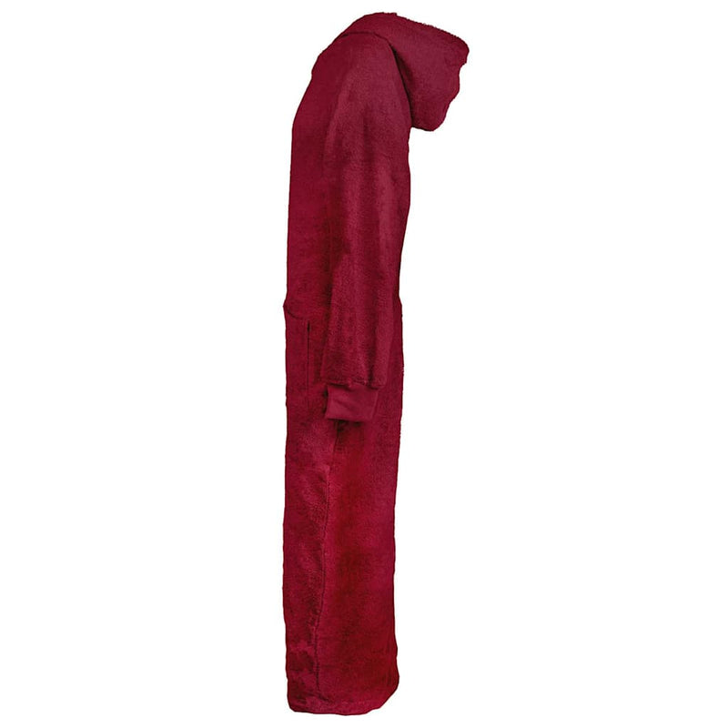 Afbeelding laden in galerijviewer, Vidaxl deken hoodie kinn rood xxl katoen
