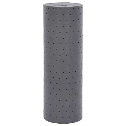 Vidaxl olie-absorberende pad 40x1000 cm grijs