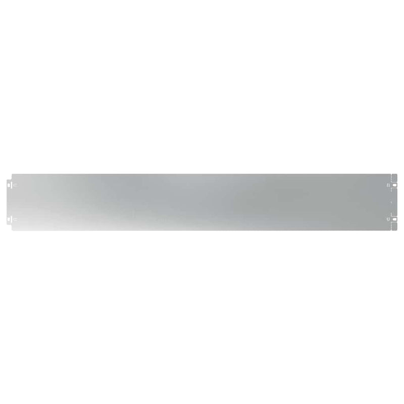 Afbeelding laden in galerijviewer, Vidaxl gazonranden 10 st 15x103 cm gegalvaniseerd staal
