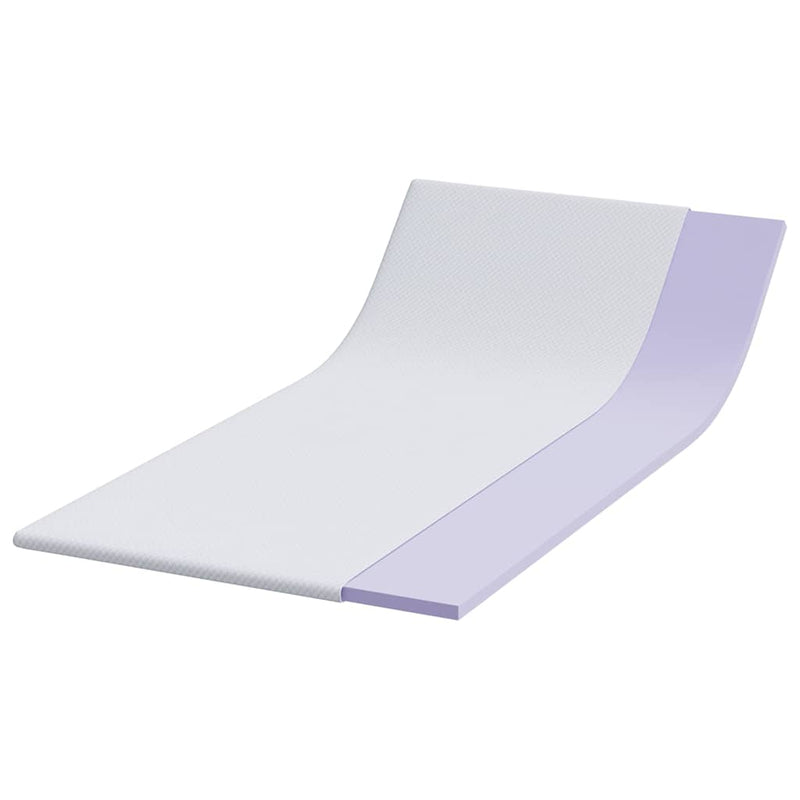 Afbeelding laden in galerijviewer, Vidaxl traagschuimmatras topper 100 x 200 cm thick stof-100% polyester

