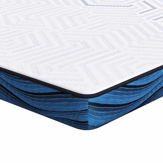 Vidaxl matrastopper wit 80 x 200 cm jacquard stof