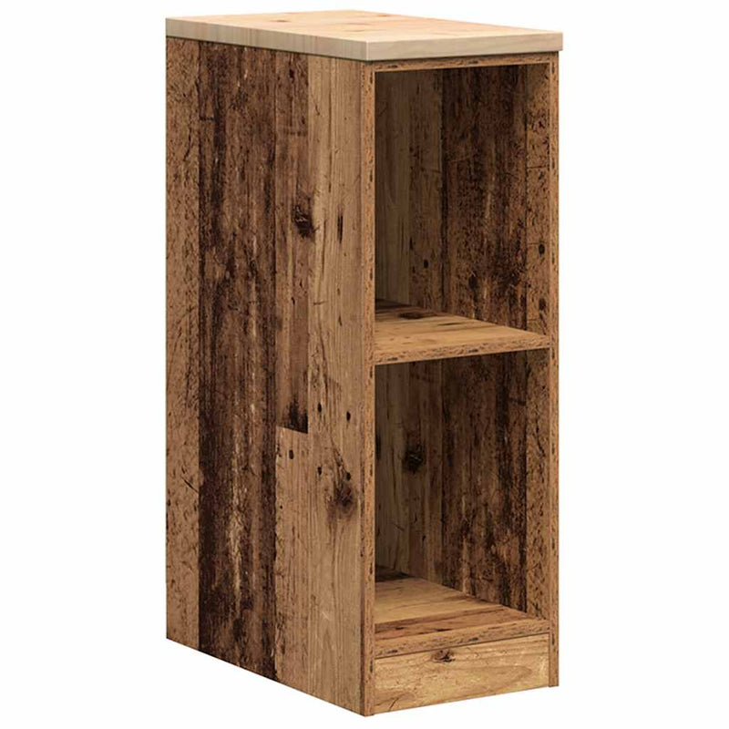 Afbeelding laden in galerijviewer, Vidaxl garagekast 30x51x85 cm massief grenenhout oud hout
