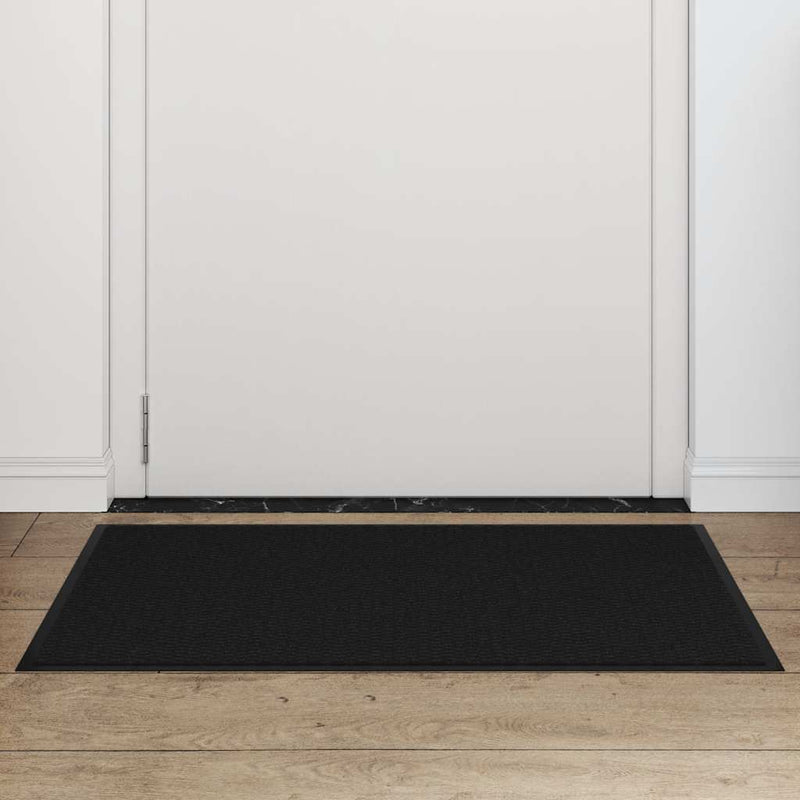 Afbeelding laden in galerijviewer, Vidaxl deurmat 60x90 cm zwart
