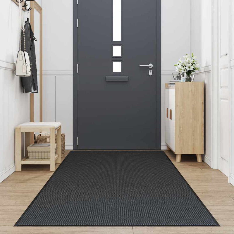Afbeelding laden in galerijviewer, Vidaxl deurmat 115x500 cm zwart
