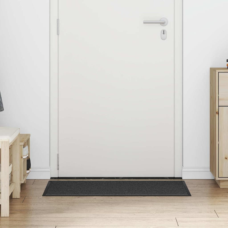 Afbeelding laden in galerijviewer, Vidaxl deurmat zwart 60 x 90 cm polypropyleen
