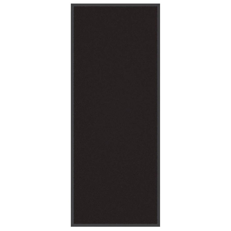 Afbeelding laden in galerijviewer, Vidaxl deurmat 60x150 cm zwart
