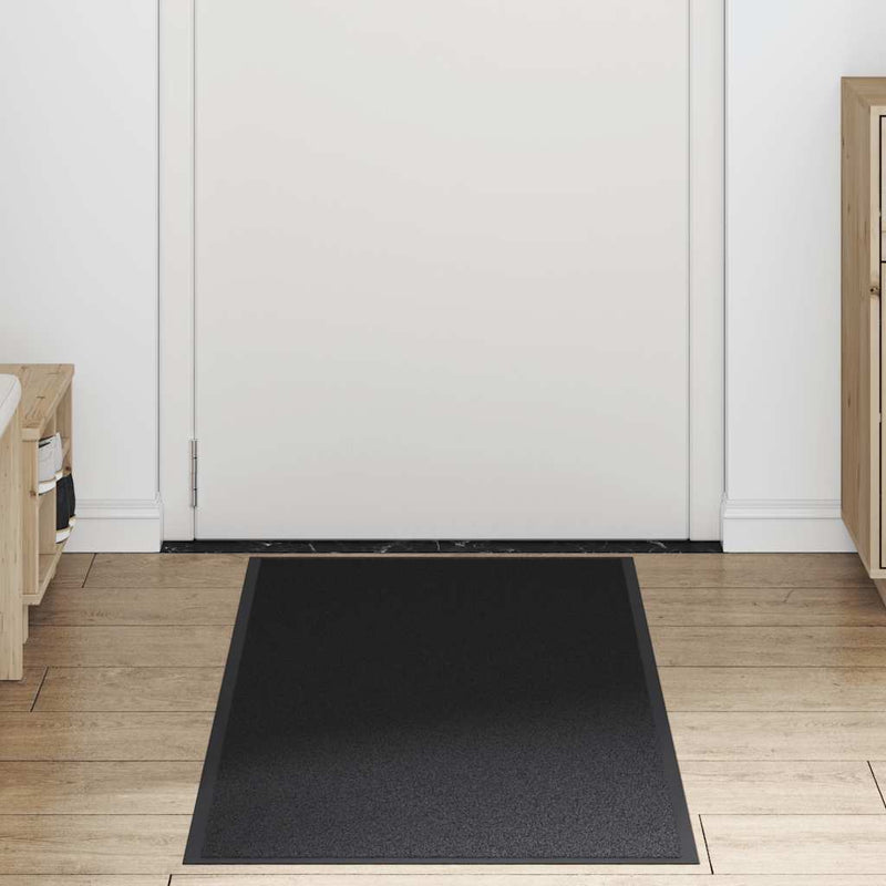 Afbeelding laden in galerijviewer, Vidaxl deurmat 60x150 cm zwart
