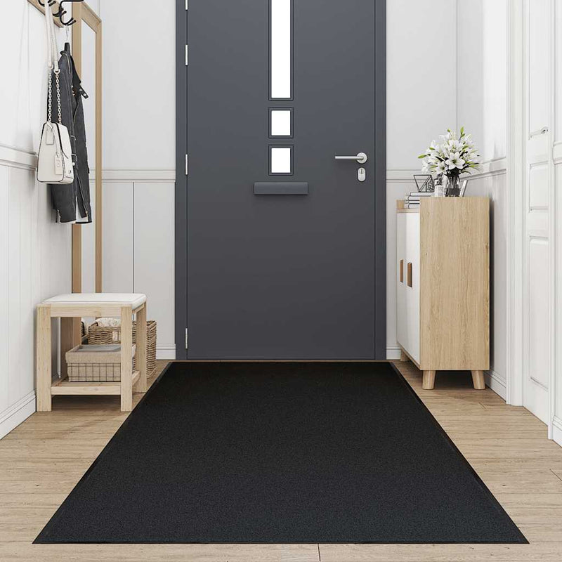 Afbeelding laden in galerijviewer, Vidaxl deurmat 115x300 cm zwart
