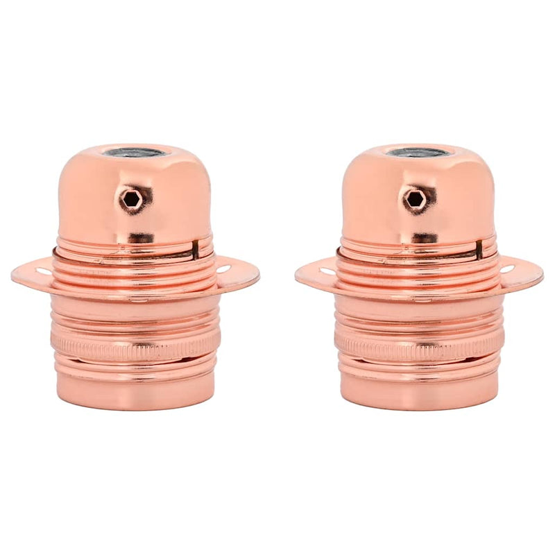 Afbeelding laden in galerijviewer, Vidaxl lamphouders 2 st roségoud e27
