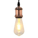 Vidaxl lamphouders 2 st rood brons e27