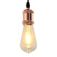 Vidaxl lamphouders 2 st roségoud e27