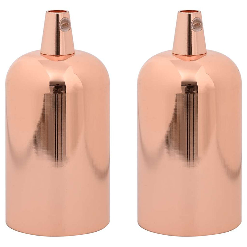 Afbeelding laden in galerijviewer, Vidaxl lamphouders 2 st roségoud e27
