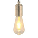 Vidaxl lamphouders 2 st nikkel satijn e27