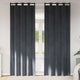 Vidaxl verduisterende gordijnen 2 pcs lichtgrijs 140 x 260 cm fluweel