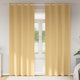 Vidaxl zwart-out gordijnen met ringen 2 pcs beige 245 x 140 cm