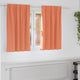 Vidaxl zwart-out gordijnen met ringen 2 pcs terracotta 140 x 140 cm