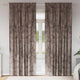 Vidaxl velvet gordijnen 2 pcs cappuccino 245 x 140 cm fluweel