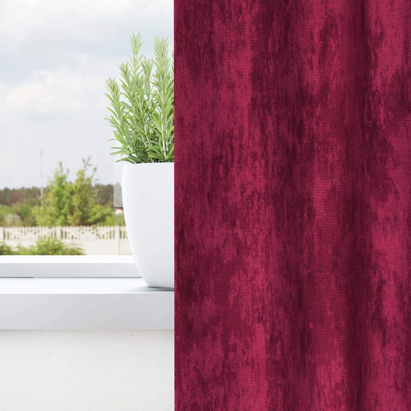 Afbeelding laden in galerijviewer, Vidaxl velvet gordijnen 2 pcs wijnrood 245 x 140 cm fluweel
