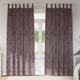 Vidaxl velvet gordijnen met gordijnen 2 pcs bruin 225 x 140 cm fluweel