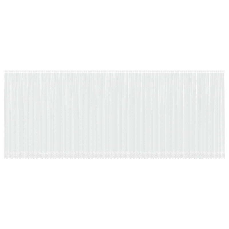 Afbeelding laden in galerijviewer, Vidaxl kantgordijn wit 1200 x 280 cm polyester
