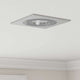 Vidaxl spotje 24 pcs zilver 9 x 9 x 2 cm aluminium
