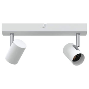 Vidaxl plafondspot met schijnwerpers wit 26 x 6,5 x 11,5 cm metaal