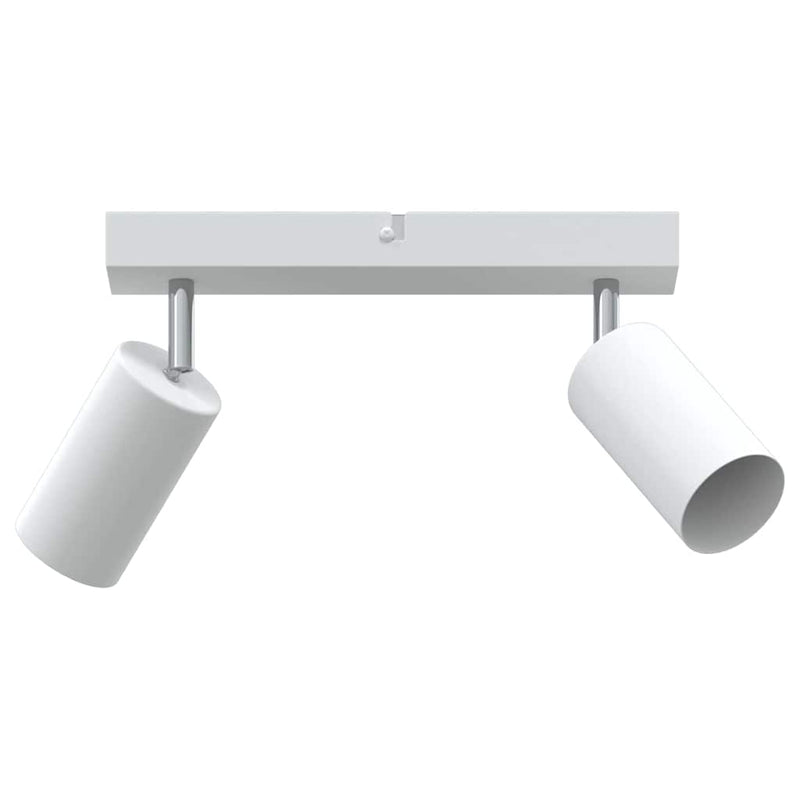 Afbeelding laden in galerijviewer, Vidaxl plafondspot met schijnwerpers wit 26 x 6 x 16 cm metaal
