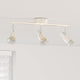 Vidaxl plafondspot met schijnwerpers nikkel 39 x 10,5 x 10,5 cm staal