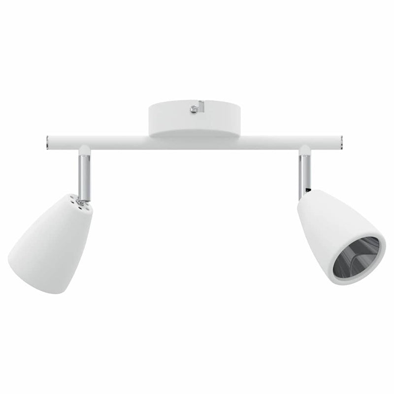 Afbeelding laden in galerijviewer, Vidaxl plafondspot met schijnwerpers wit 25.5 x 8 x 16 cm metaal
