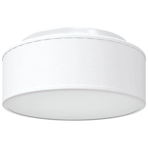 Vidaxl plafonnière met schijnwerpers wit 30 x 30 x 13,5 cm stof