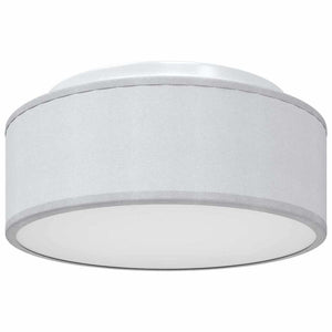 Vidaxl plafonnière met schijnwerpers grijs 30 x 30 x 13,5 cm stof