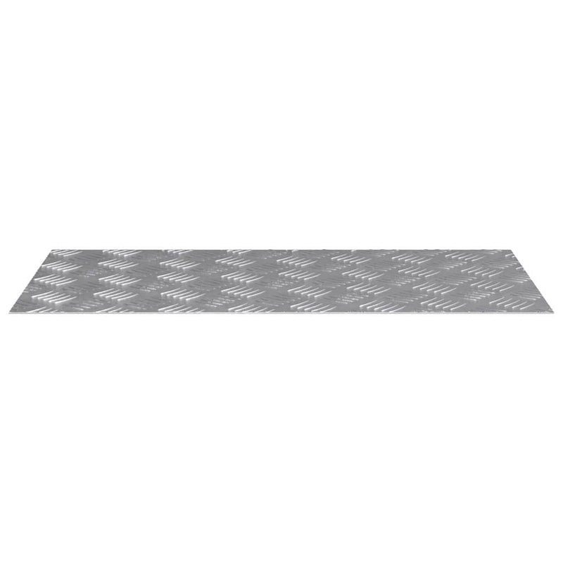 Afbeelding laden in galerijviewer, Vidaxl trapmatten 2 st 80 x 40 cm zilver aluminium rechthoekig
