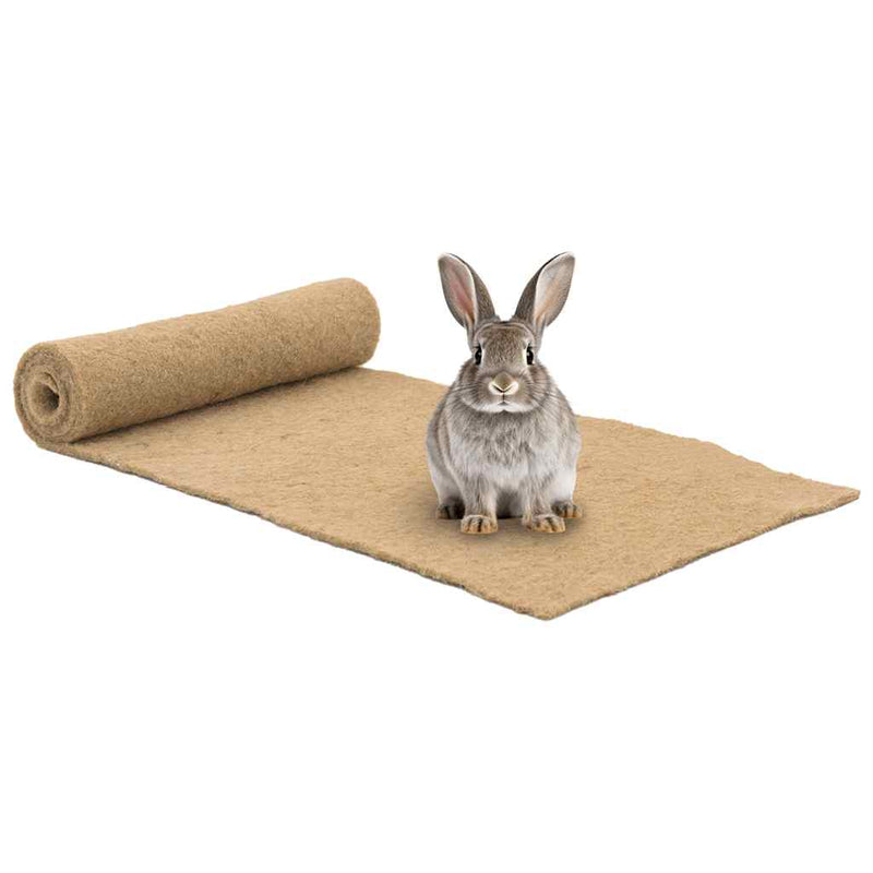 Afbeelding laden in galerijviewer, Vidaxl jute mat voor knaagdieren 0,5x1 m 5 mm
