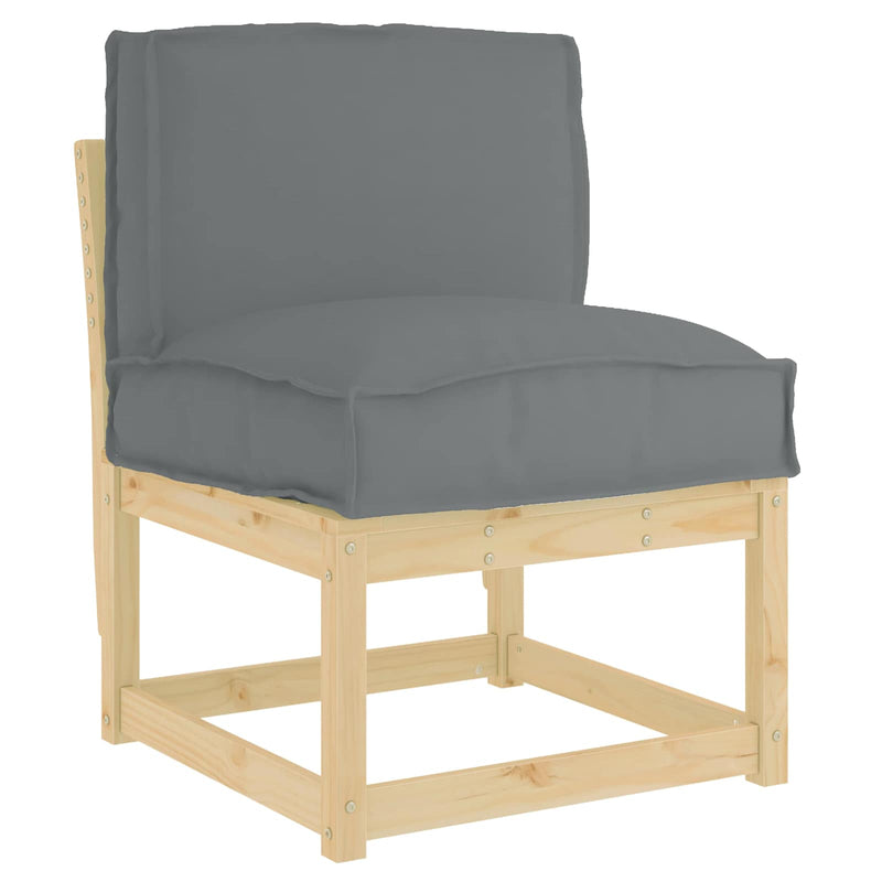 Afbeelding laden in galerijviewer, Vidaxl kussen antraciet 50 x 40 x 12 cm oxford stof
