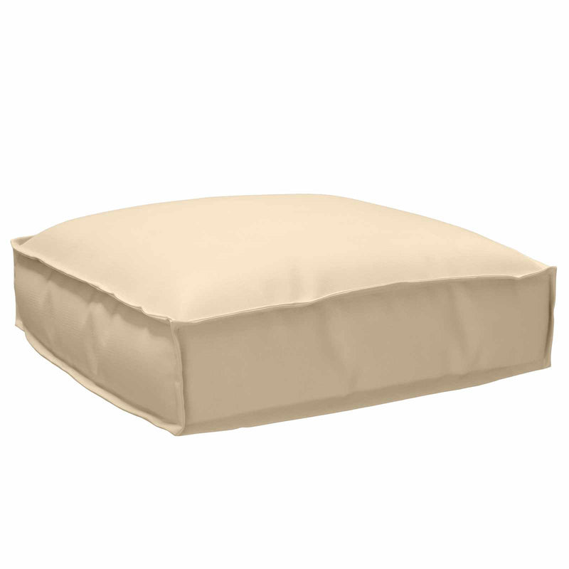 Afbeelding laden in galerijviewer, Vidaxl kussen oxford stof beige 50 x 50 x 12 cm
