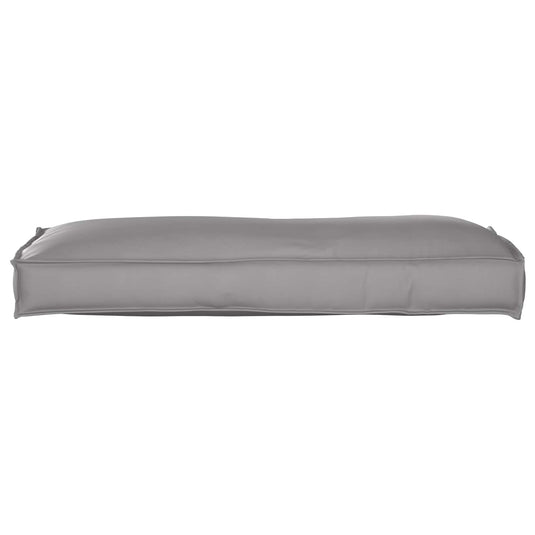 Vidaxl kussen oxford stof grijs 120 x 40 x 12 cm