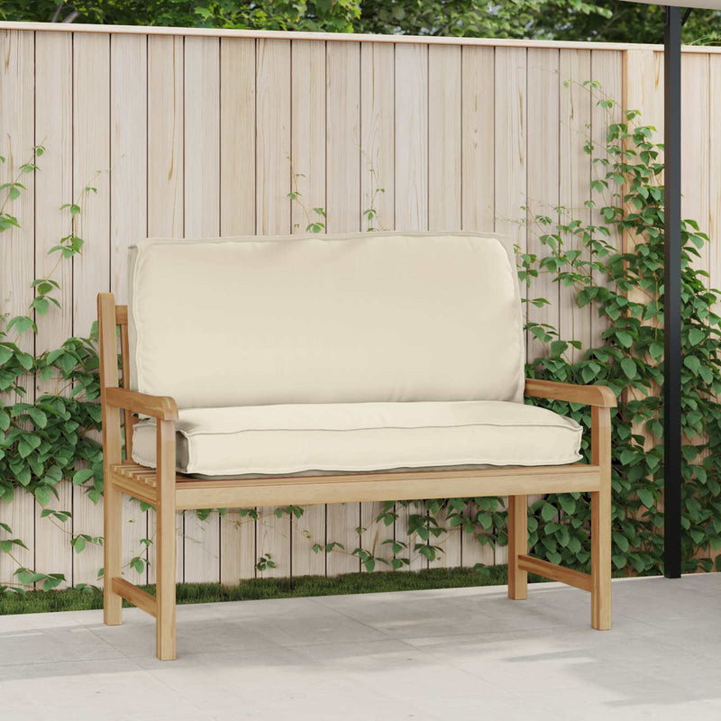Afbeelding laden in galerijviewer, Vidaxl kussen oxford stof crème 120 x 50 x 12 cm
