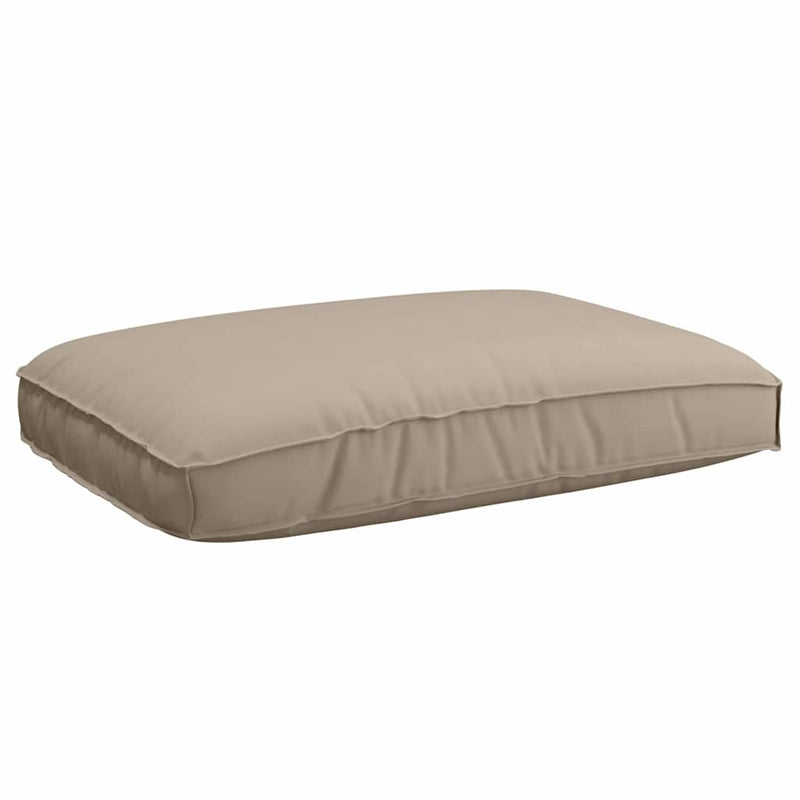 Afbeelding laden in galerijviewer, Vidaxl kussen oxford stof taupe 120 x 80 x 12 cm
