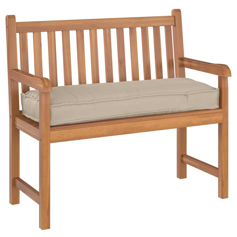 Afbeelding laden in galerijviewer, Vidaxl kussen taupe 110 x 40 x 8 cm oxford stof
