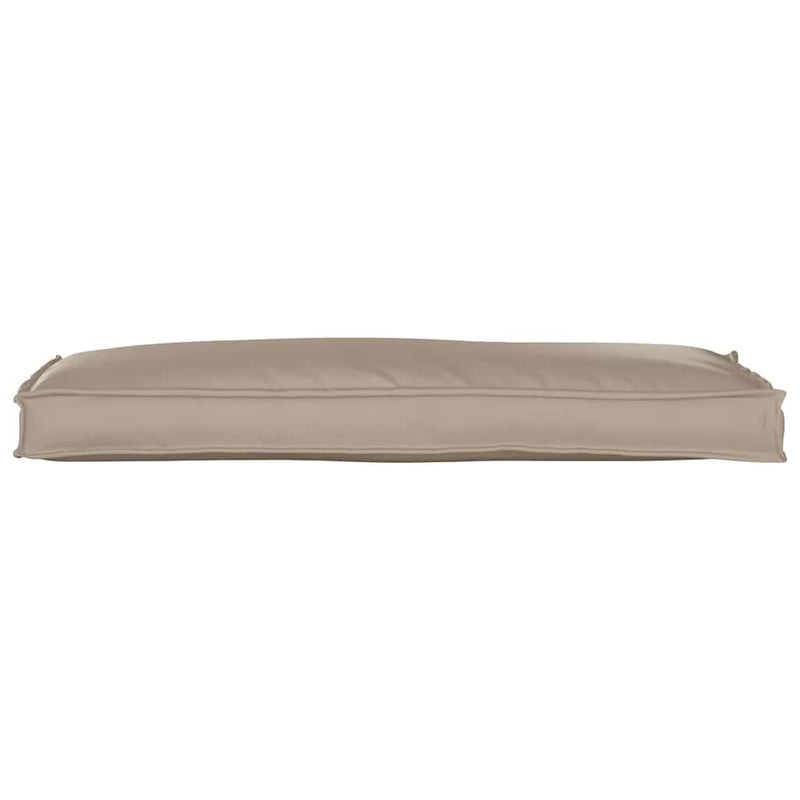 Afbeelding laden in galerijviewer, Vidaxl kussen taupe 110 x 40 x 8 cm oxford stof
