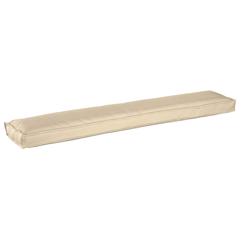 Afbeelding laden in galerijviewer, Vidaxl palet kussen beige 200 x 40 x 8 cm oxford stof
