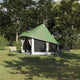 Vidaxl familie tipi tent tipi met dak groen 404 x 370 x 270 cm