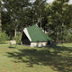 Vidaxl familie tipi tent tipi groen en beige 400 x 346 x 250 cm